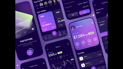 I will develop complete clone wallet app cash app blockchain fintech exchange website