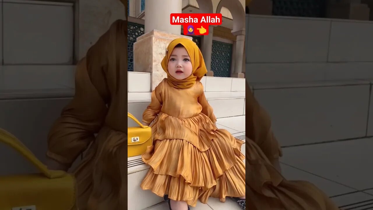 Cute muslim girls| cute hijabi girl | โนโน ๐ง๐ #viral #naat #shorts @Sunnah_Stories