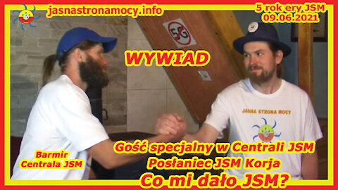 WYWIAD Gość specjalny w Centrali JSM Korja Posłaniec JSM Co mi dało JSM?