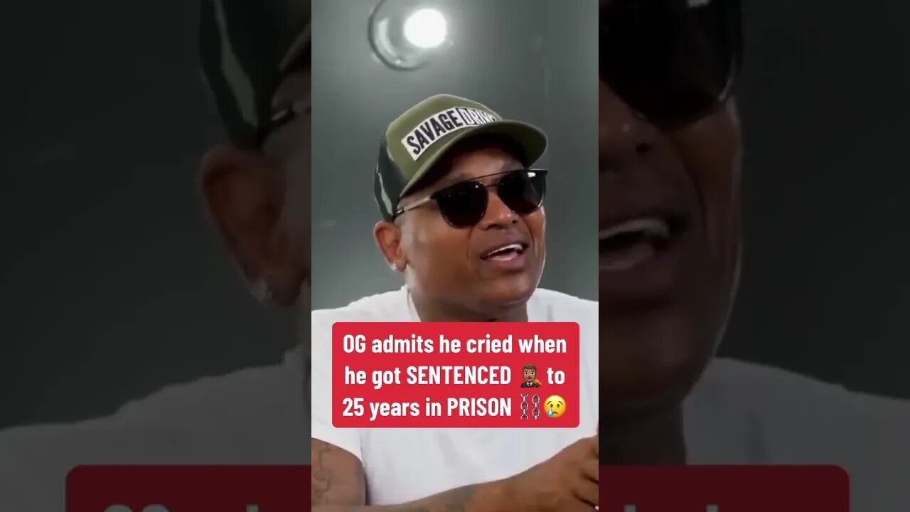 OG Hollywood CRIED when he was sentenced to 25 years in prison at 19!