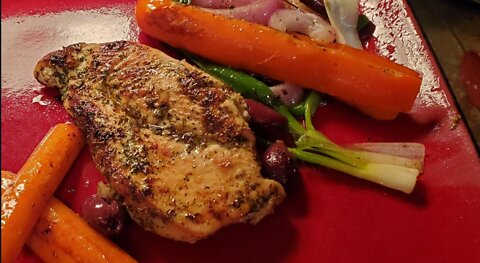 Greek Chicken and Vegetables! 🐓