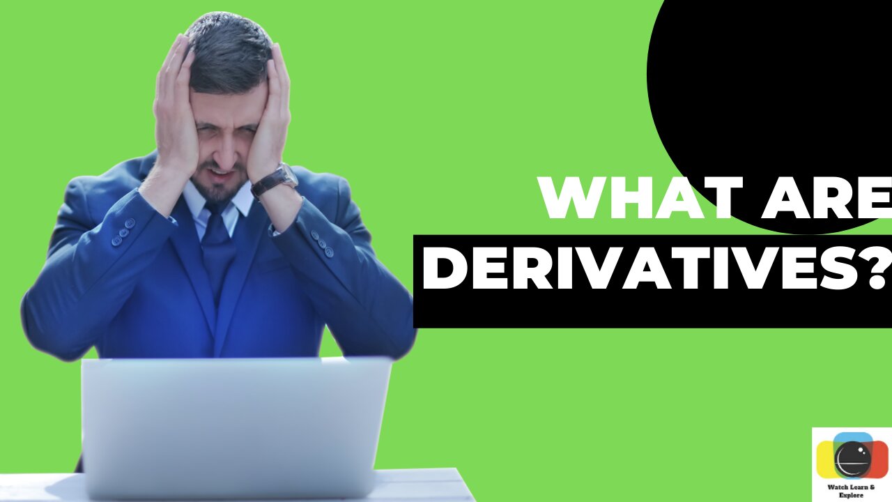 What Are Derivatives│Stock Market│Types of Derivatives│Basic│Learning Tutorial.
