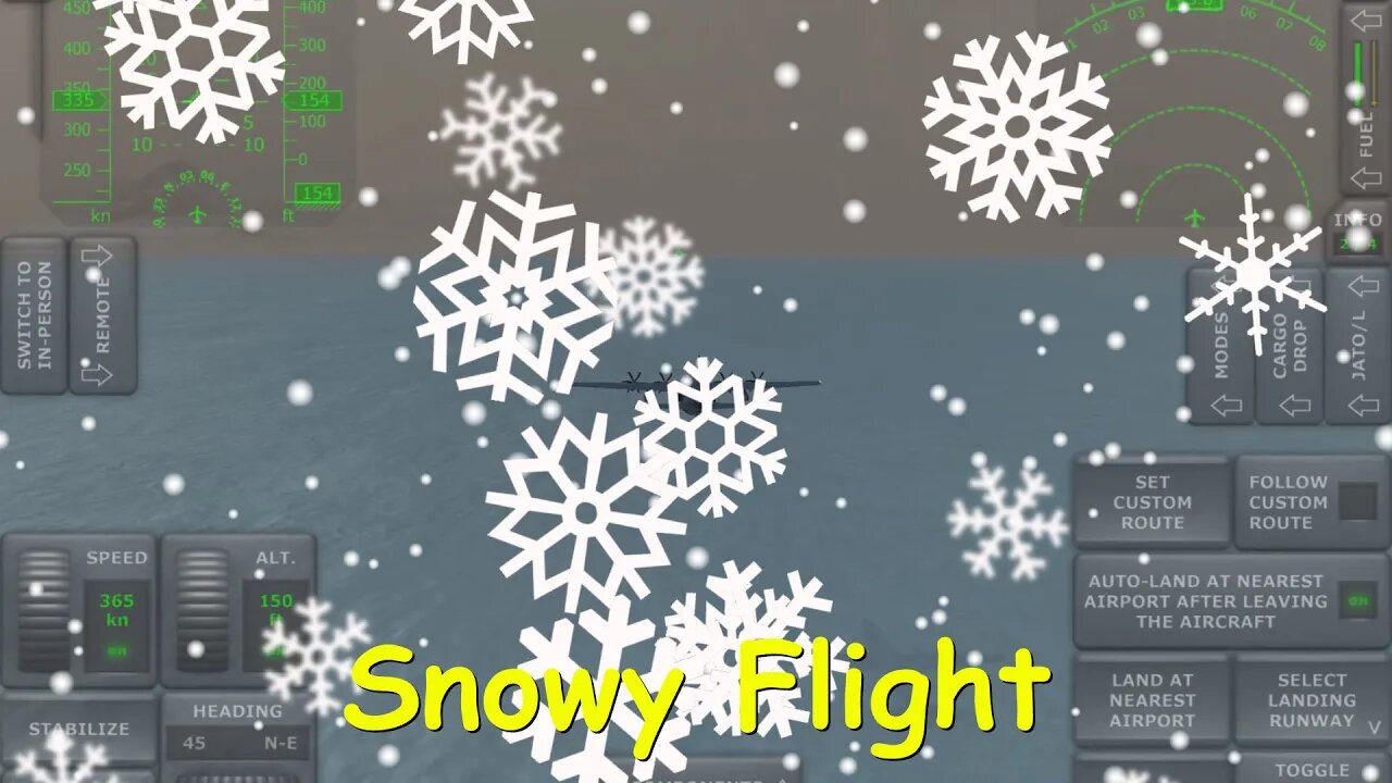 TFS Winter Concept with MC-130 | Turboprop Flight Simulator