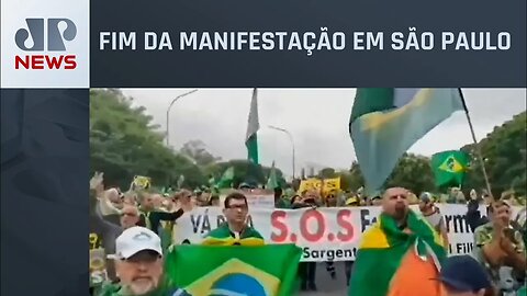 Avenida 23 de Maio é liberada em São Paulo