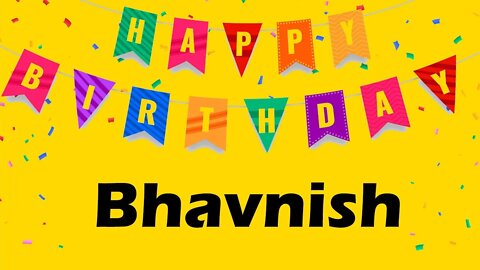 Happy Birthday to Bhavnish - Birthday Wish From Birthday Bash