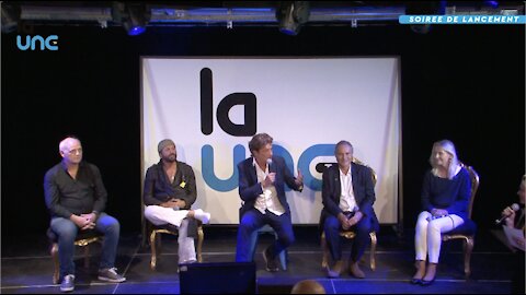 SOIREE DE LANCEMENT DE LA UNE TV