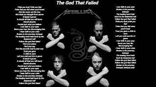 Metallica-The God that Failed-Metallica lyrics [HQ]