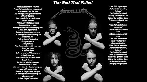 Metallica-The God that Failed-Metallica lyrics [HQ]