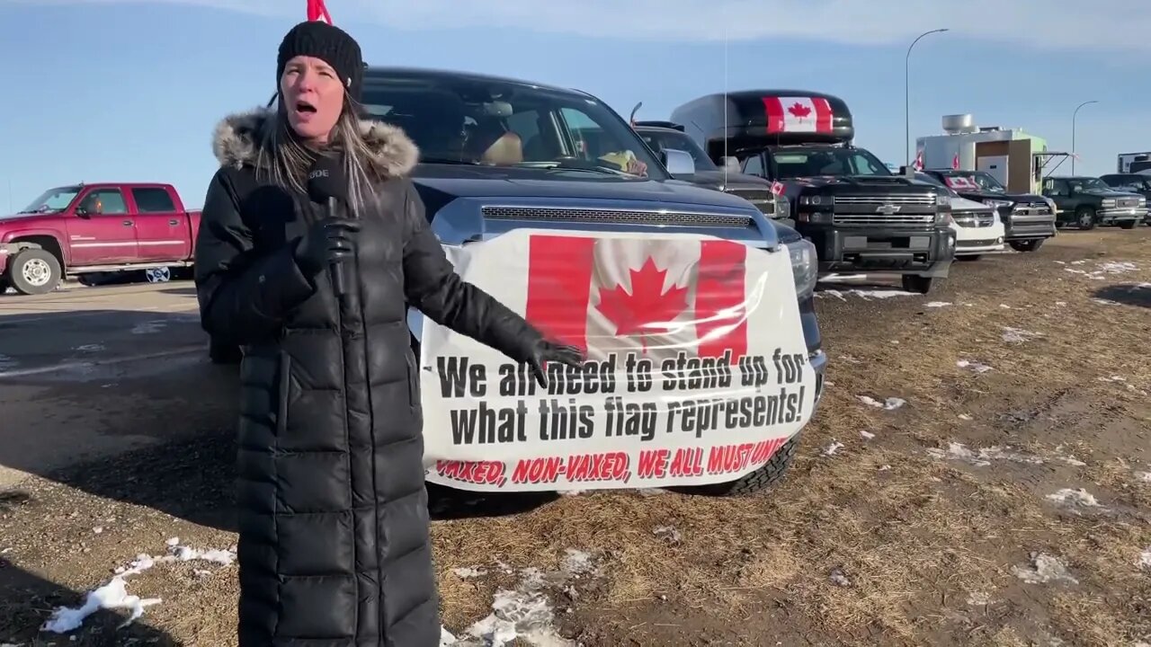 Truckers convoy upside down flag meaning
