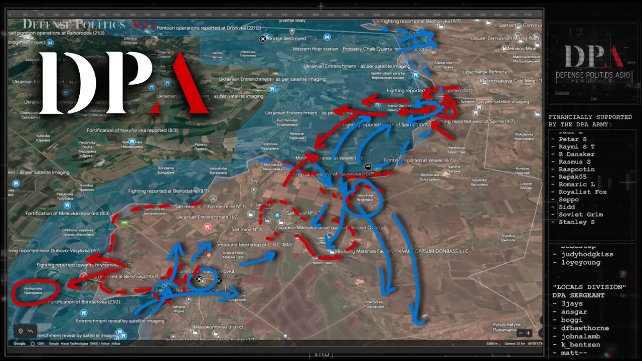 THE RUSSIAN GAMBIT, will Ukraine bite? - Ukraine War Quick Update - Siversk Front / Bakhmut Front