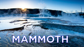 Mammoth Hot Springs Yellowstone Sunrise Photography | Landscape Photography In Yellowstone Park