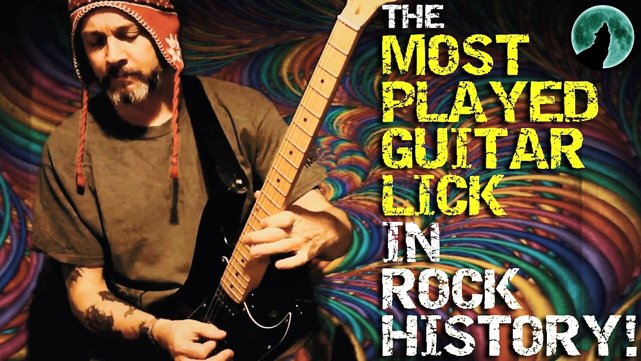 The MOST PLAYED GUITAR LICK In Rock History! With Tabs