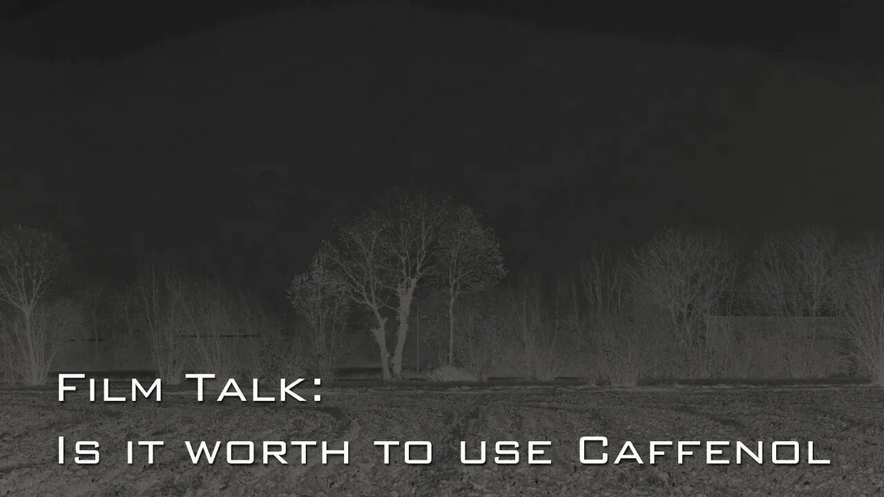 Is it worth to use Caffenol?