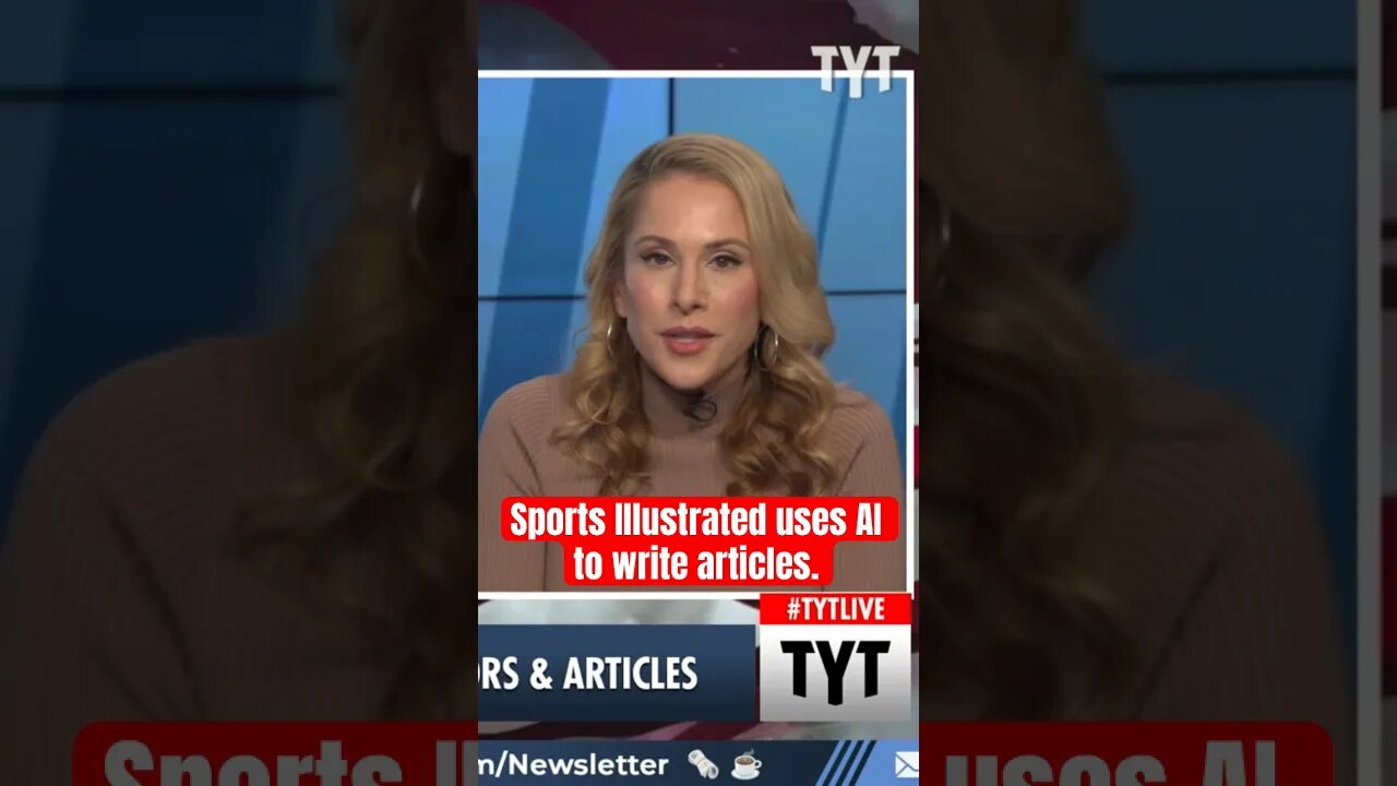 Sports Illustrated uses AI to write articles. #ai