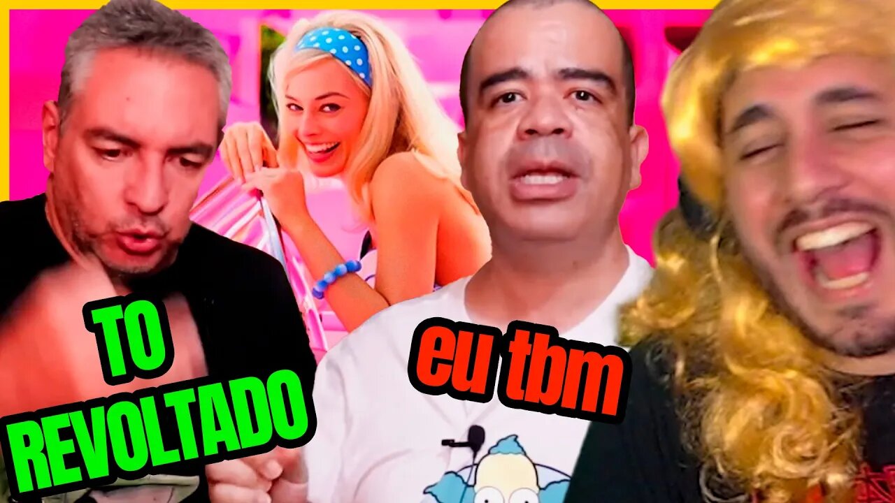 Homens MADUROS REVOLTADOS com o filme da Barbie