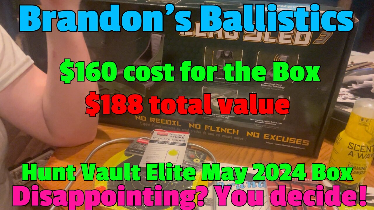 Hunt Vault Elite May 2024 unboxing