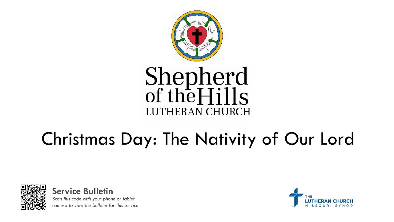 CHRISTMAS DAY: THE NATIVITY OF OUR LORD (2023-12-25)