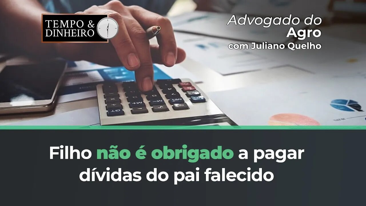 Filho não é obrigado a pagar dividas do pai falecido