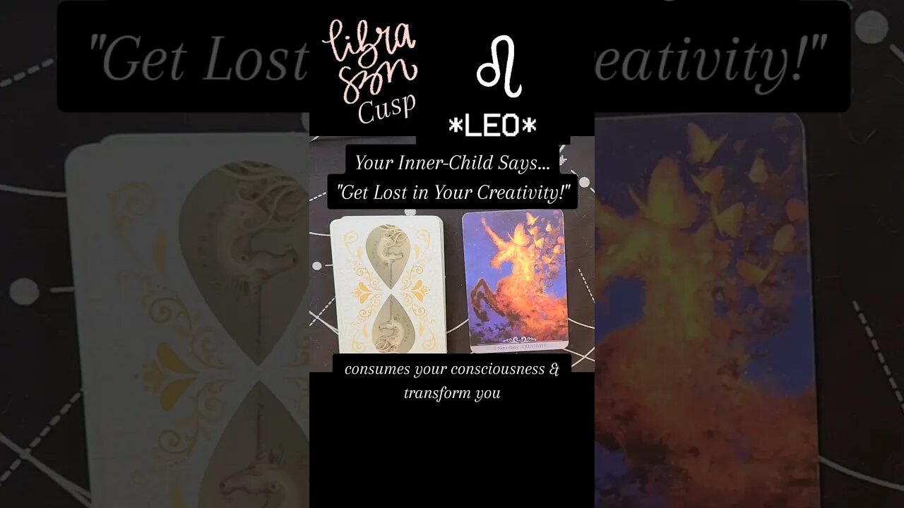 ♌️ Let it Consume You! #creativeexpressions #Leo #tarot #shorts