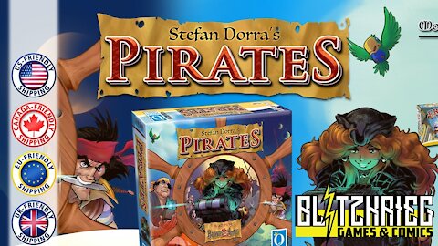 Stefan Dorra's Pirates ft Bonnie Lass Kickstarter Unboxing