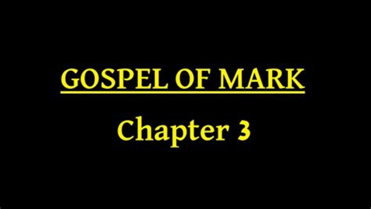 Mark 3:20-35