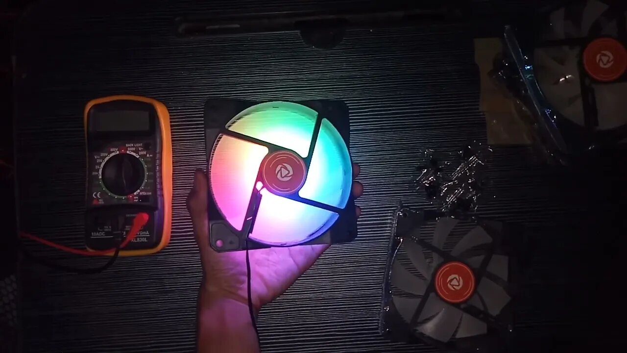 Inplay 120mm RGB Fan Unboxing and Review(MOLEX Connector)