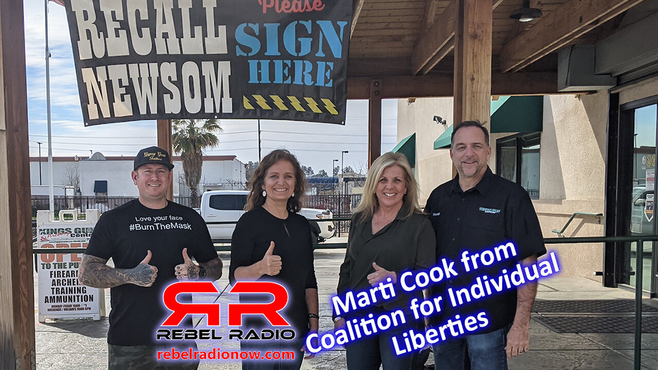 Meet Marti Cook from Coalition for Individual Liberties Rebel Radio Now