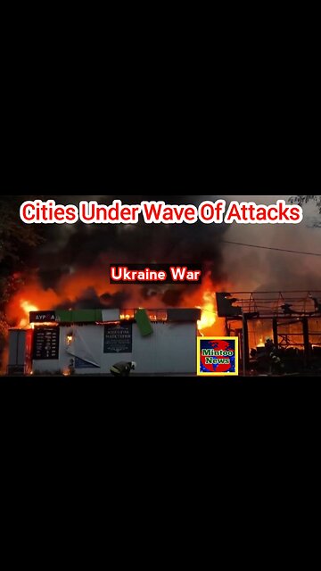 Ukrainian cities under attacks of Russian missiles