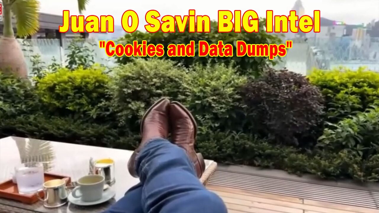 Juan O Savin BIG Intel May 30: "Cookies and Data Dumps"