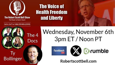 Trump Victory, Ty Bollinger, Health Freedom future - The RSB Show 11-6-24