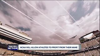 NCAA Football video game to return? NCAA will allow student athletes to cash in on 'use of name, image and likeness'