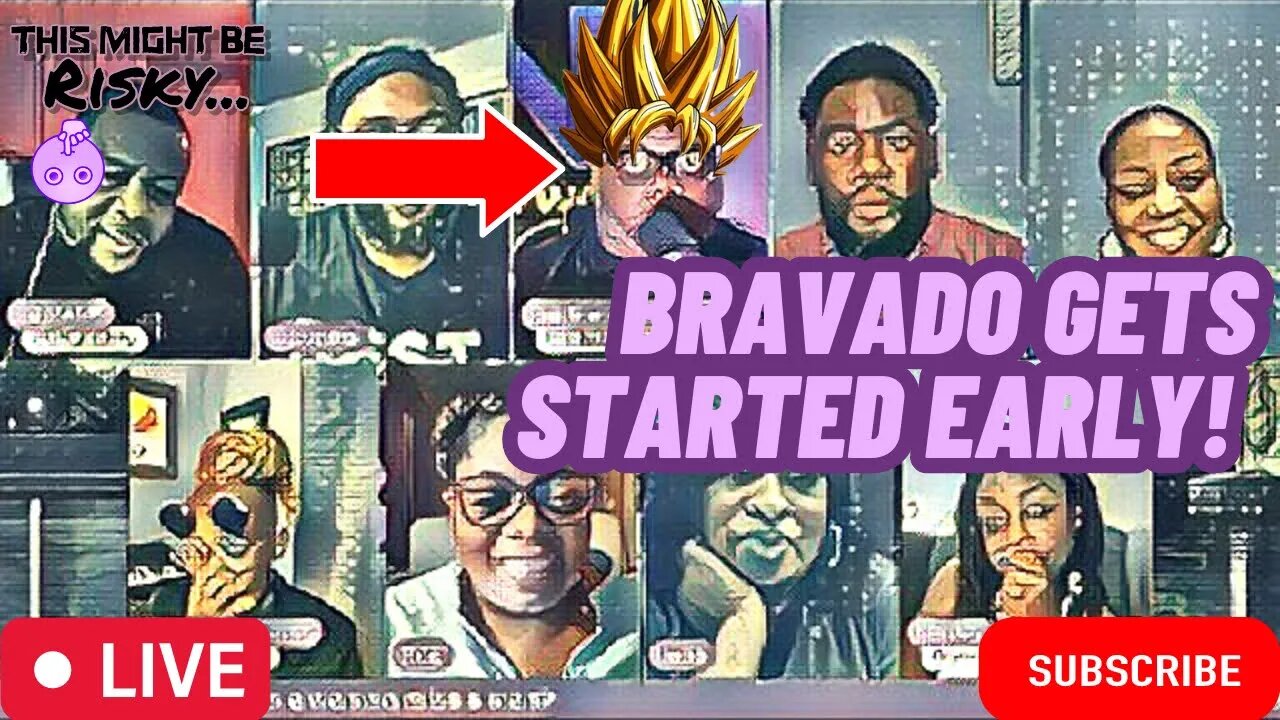 IT WAS ALL GOOD UNTIL REAL BRAVADO DROPS THIS BOMB & Q DON'T LIKE IT! CAN A WOMAN RAISE A MAN???