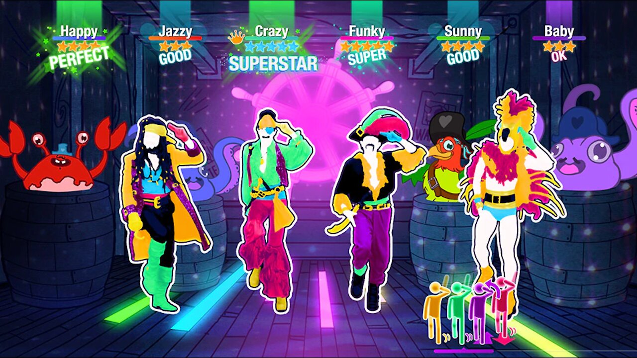 just dance at christmas