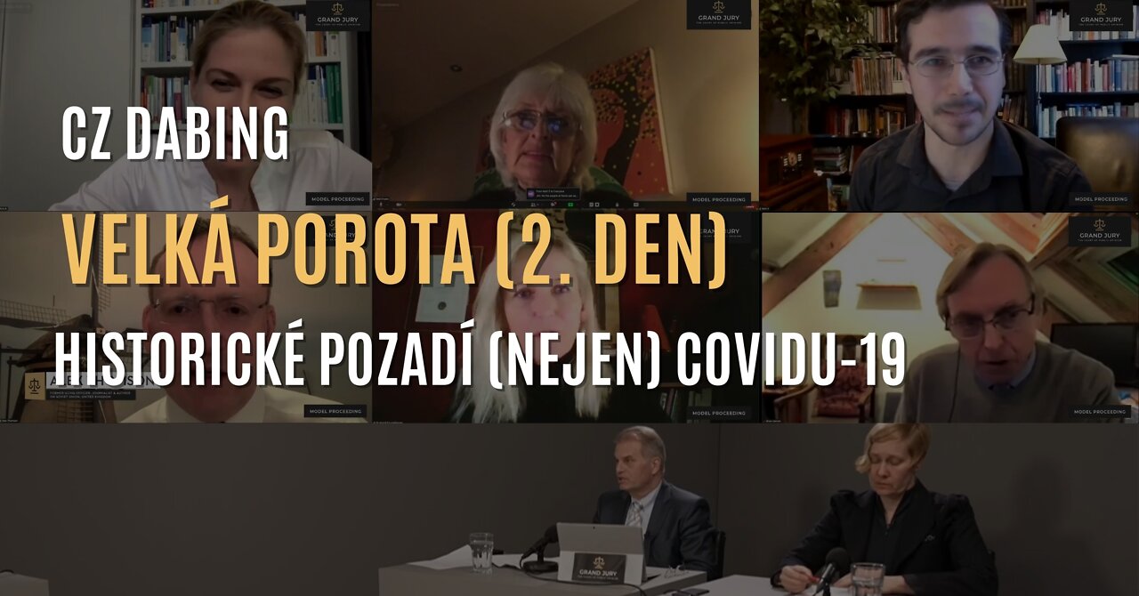 Velká porota: Geopolitické a historické pozadí (nejen) COVIDu-19 (2. den) - CZ DABING