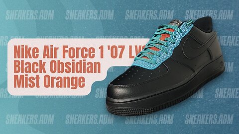 Nike Air Force 1 '07 LV8 Black - CK4363-001 - @SneakersADM