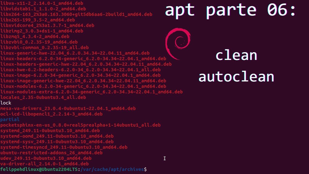 apt parte 06: clean e autoclean