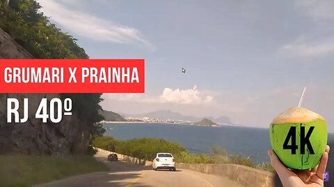 4K GRUMARI | DIRIGINDO ATÉ A PRAINHA - O BERÇO DO SURF NO RJ