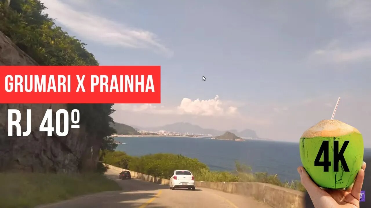 4K GRUMARI | DIRIGINDO ATÉ A PRAINHA - O BERÇO DO SURF NO RJ