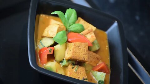 😋😋😋Tofu curry food😋😋😋