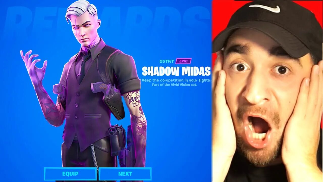 How To Get Shadow MIDAS Skin In Fortnite! (Fortnitemares)