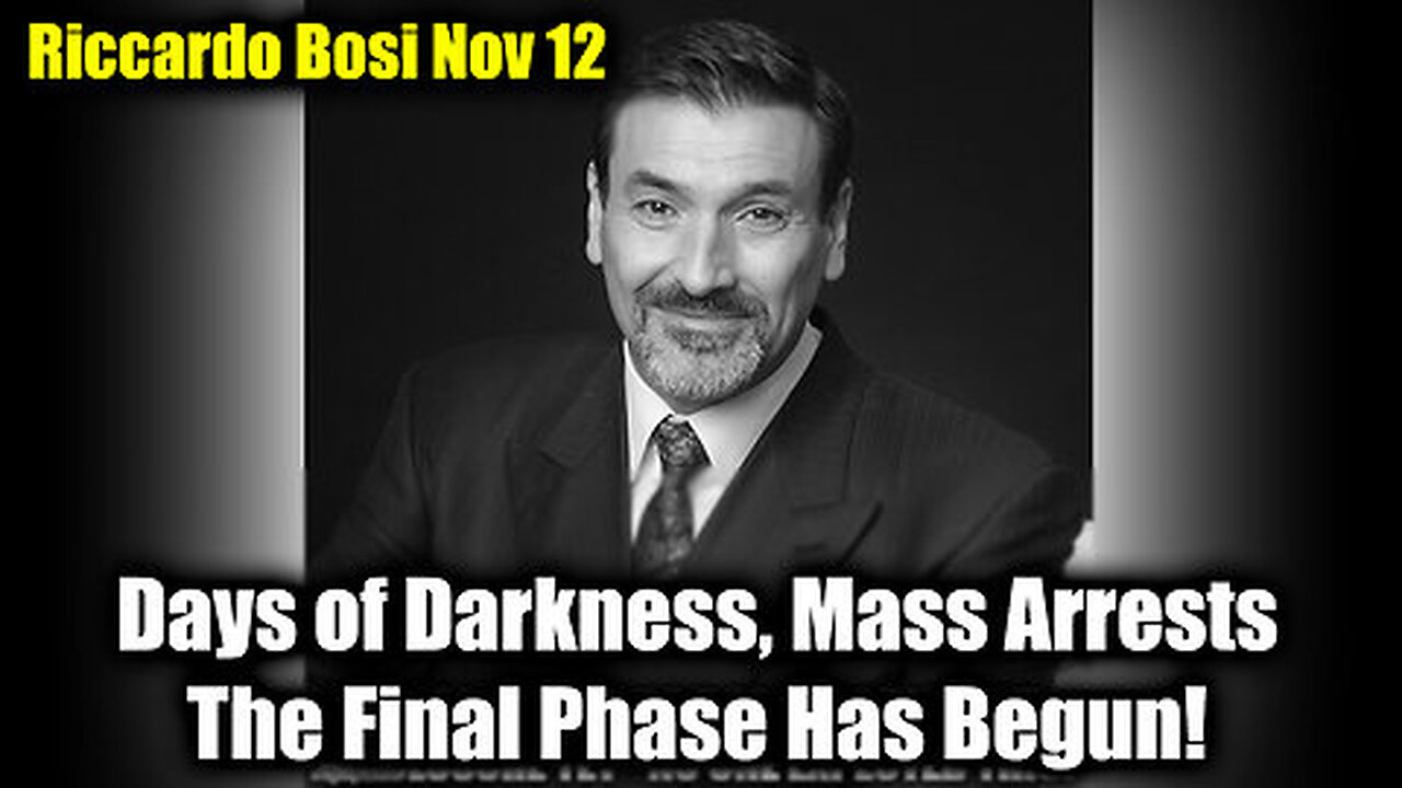 Days of Darkness, Mass Arrests > The Final Phase Has Begun