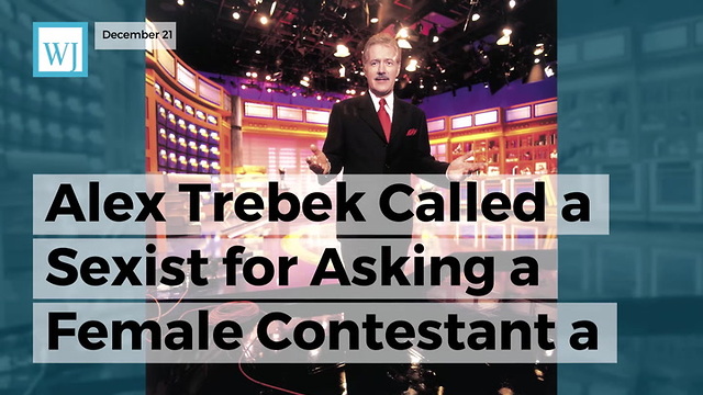 Alex Trebek Called A Sexist For Asking A Female Contestant A Question About Her Job