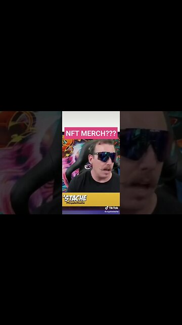 What do you think about NFT merch Do you think it will become common #stache #NFT #merch