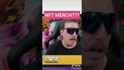 What do you think about NFT merch Do you think it will become common #stache #NFT #merch