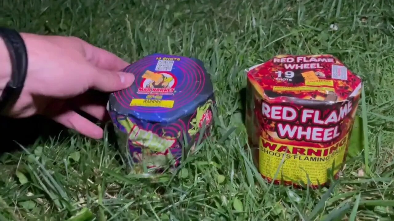 Fun With 200 Gram Firework Cakes!