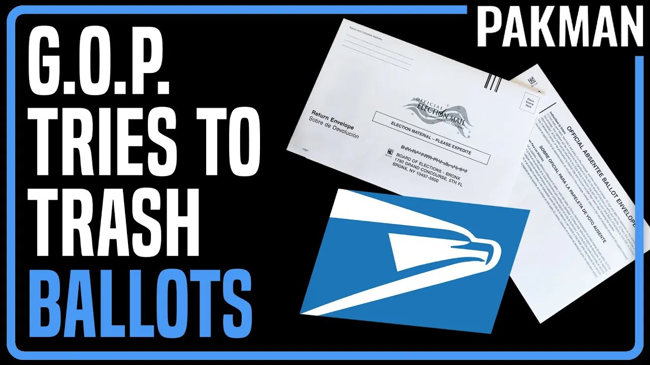 Republicans ALREADY Suing to Throw Out Mail-In Ballots