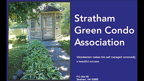 Stratham Green web site sign-up tutorial