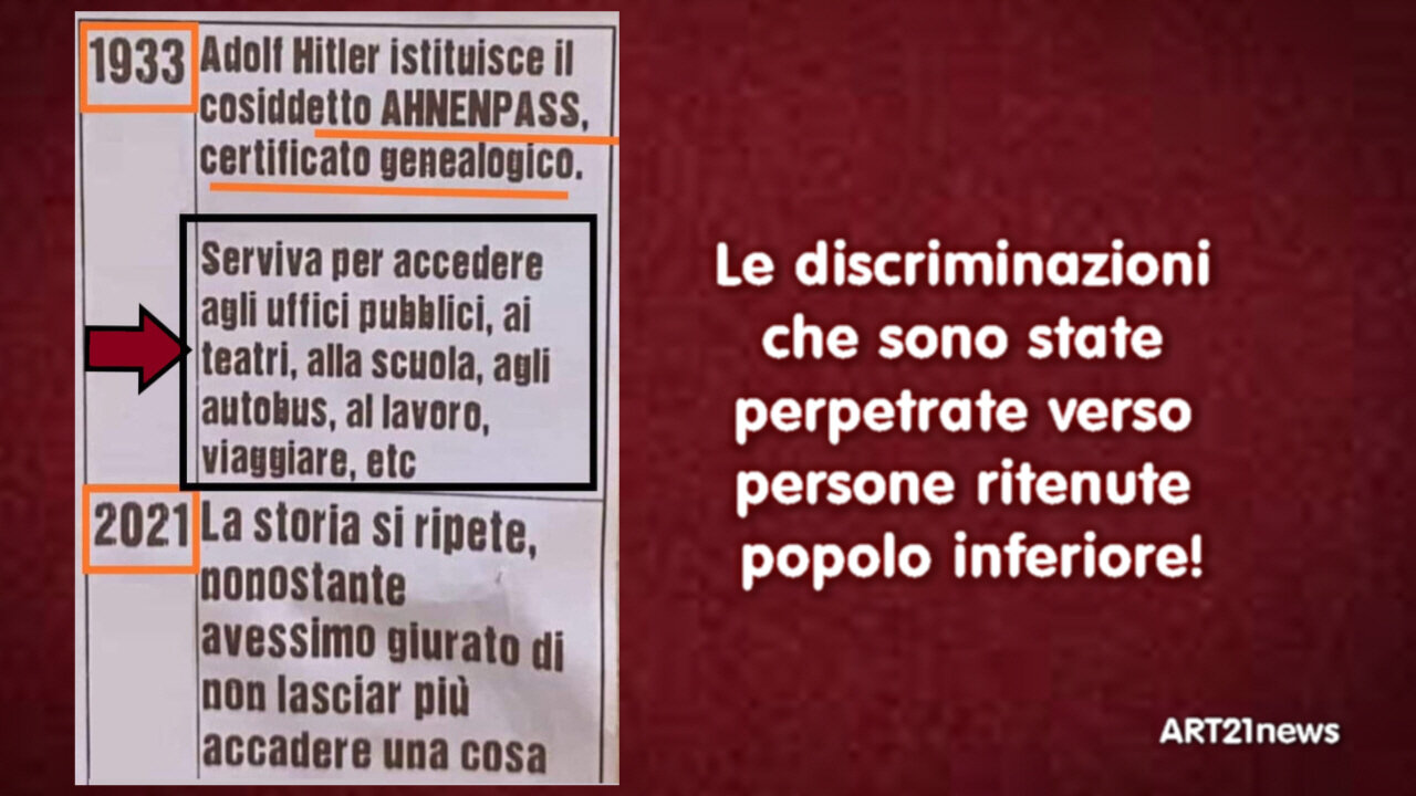 Le discriminazioni che sono state perpetrate verso le persone ritenute popolo inferiore!