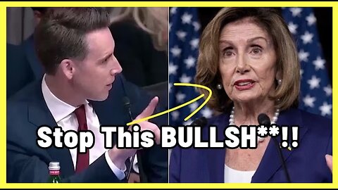 BRUTAL: Sen. Josh Hawley EXPOSES Nancy Pelosi & Democrats Senators On Insider Trading