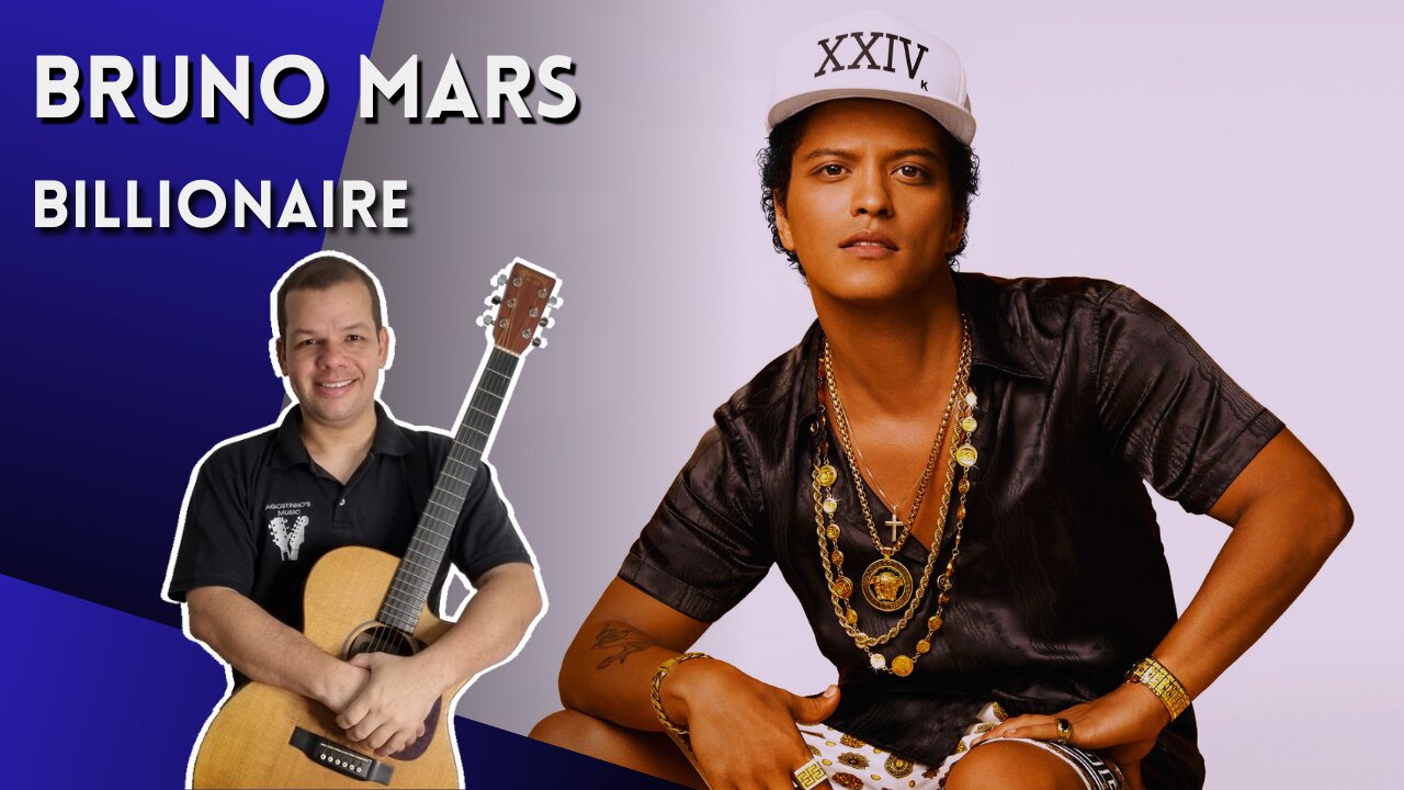 Como tocar BILLIONAIRE (Bruno Mars) - Aula Completa + PDF